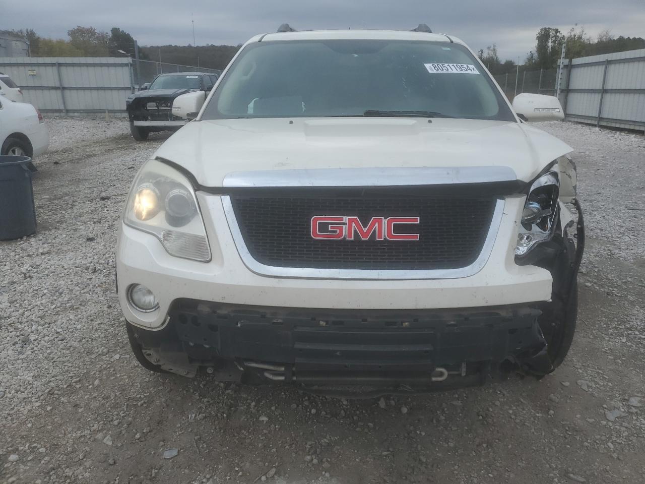 2012 GMC Acadia VIN 1GKKRSEDXCJ272998 Copart auction photo, front end damage thumbnail 5