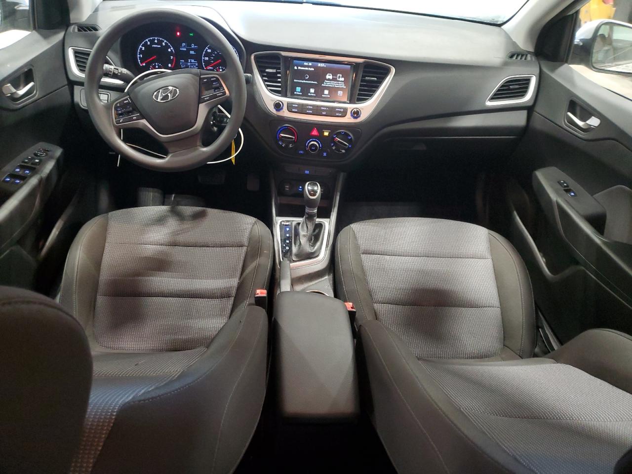 2022 Hyundai Accent VIN 3KPC24A6XNE189773 Copart auction photo, rear end damage thumbnail 8