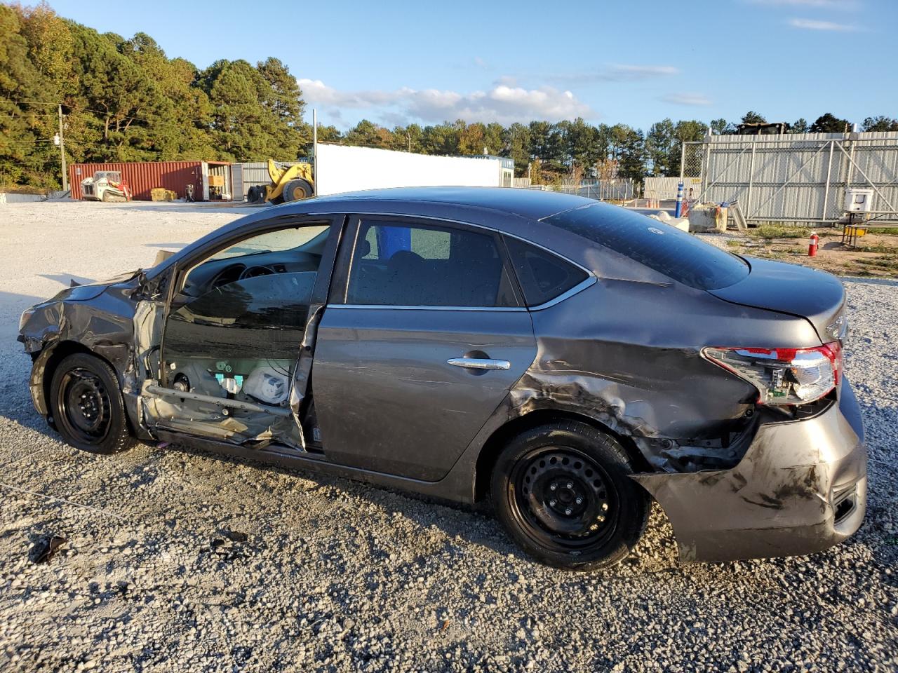 2019 Nissan Sentra VIN 3N1AB7AP5KY263129 Copart auction photo, all over damage thumbnail 2