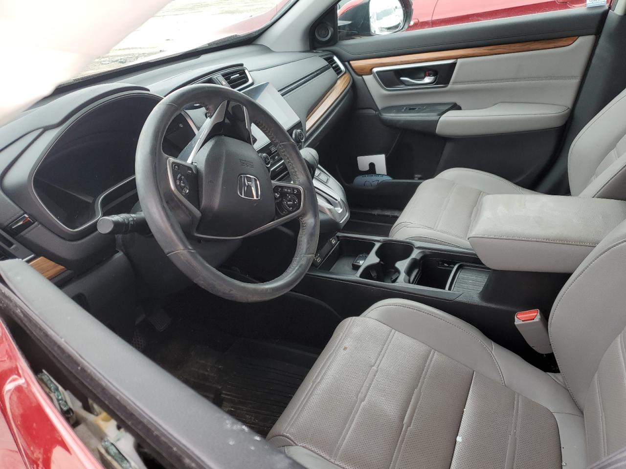 2020 Honda CR-V VIN 7FARW2H85LE021206 Copart auction photo, side / front end damage thumbnail 7