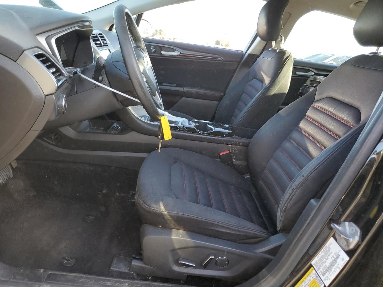 2014 Ford Fusion VIN 3FA6P0HD1ER203859 Copart auction photo, rear end damage thumbnail 7