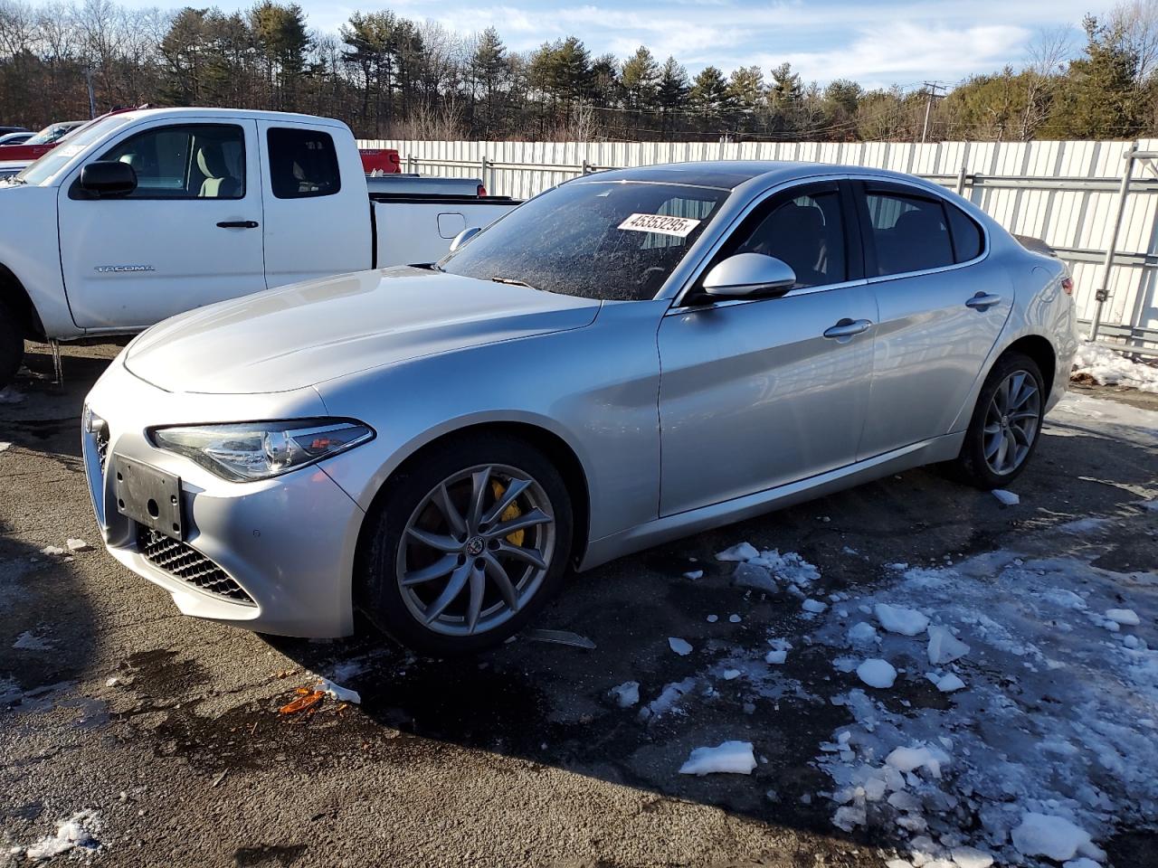 2017 Alfa Romeo Giulia VIN ZARFAEDN0H7548065