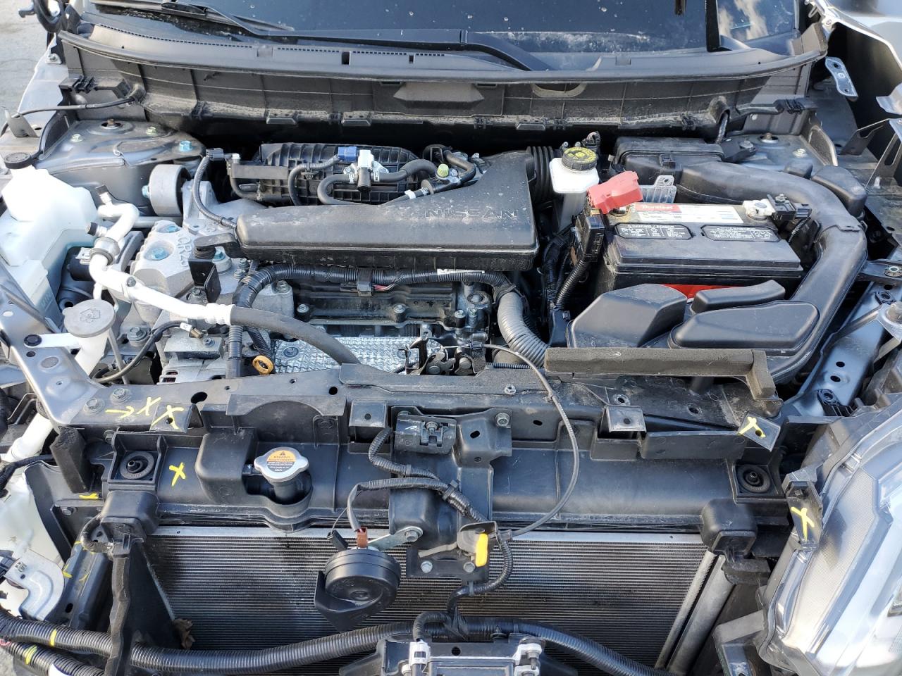 2018 Nissan Rogue VIN JN8AT2MV6JW326689 Copart auction photo, front end / stripped damage thumbnail 12