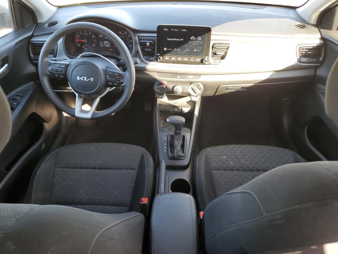 2023 KIA Rio VIN 3KPA24AD7PE545525 Copart auction photo, rear end damage thumbnail 8