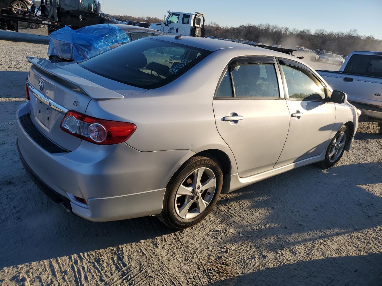 2011 Toyota Corolla VIN 2T1BU4EE7BC754014 Copart auction photo, side damage thumbnail 3