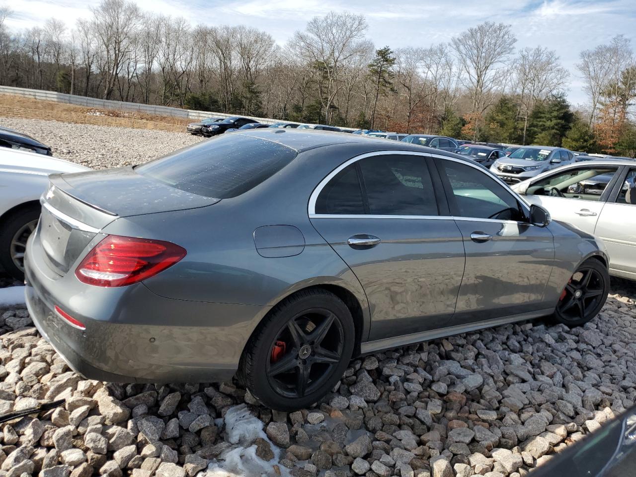 2017 Mercedes-Benz E-klasse VIN WDDZF4KBXHA031862 Copart auction photo, front end damage thumbnail 3