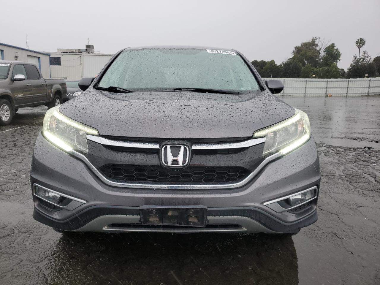 2015 Honda CR-V VIN 2HKRM3H52FH501657 Copart auction photo, rear end / side damage thumbnail 5
