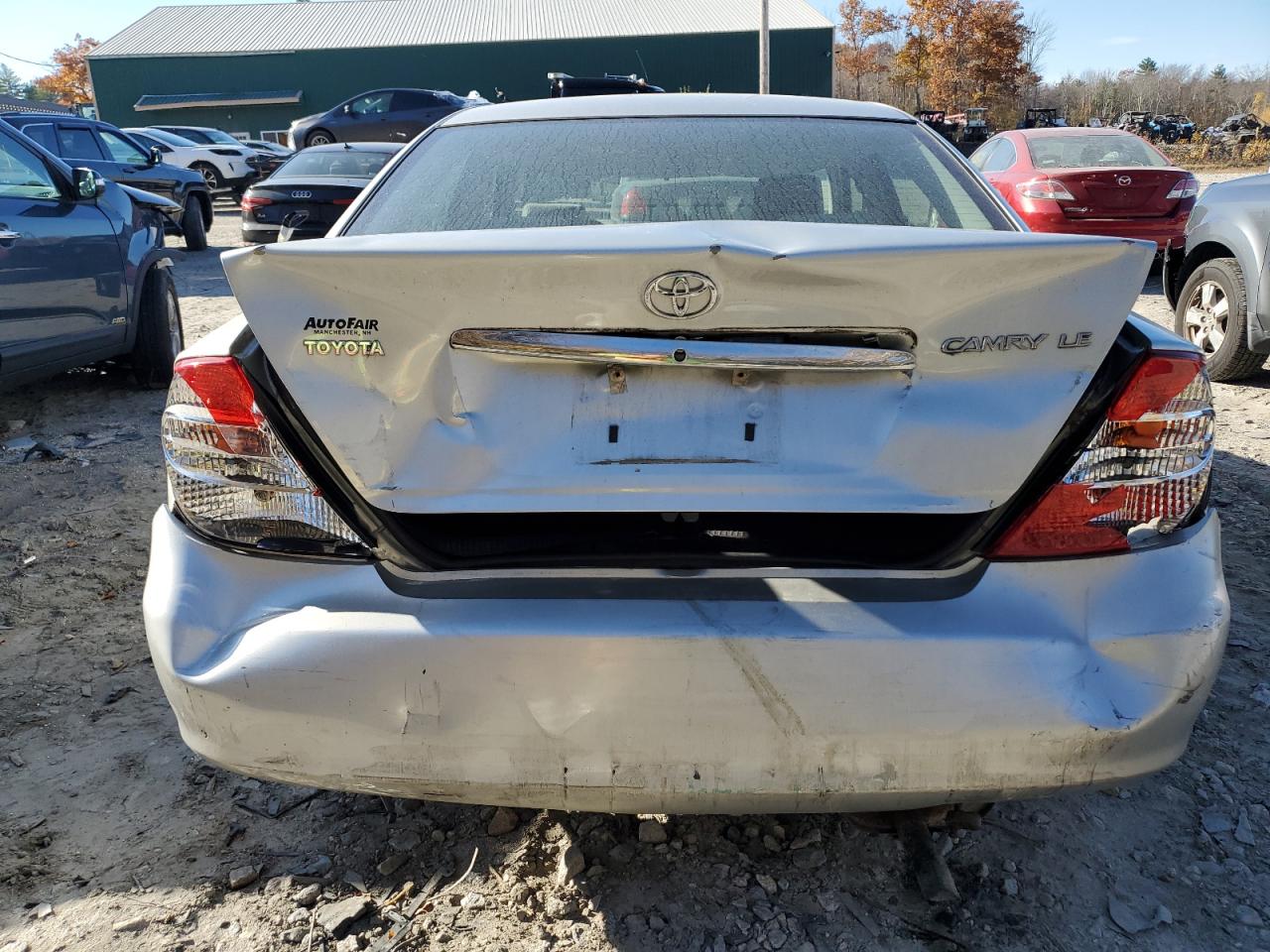 2003 Toyota Camry VIN 4T1BE32K43U742968 Copart auction photo, rear end damage thumbnail 6