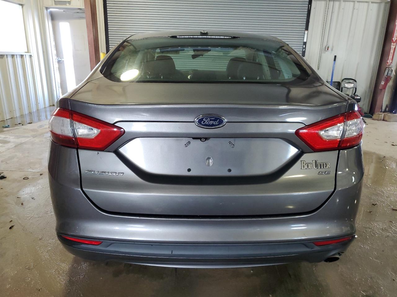 2014 Ford Fusion VIN 3FA6P0H75ER193489 Copart auction photo, rear end / undercarriage damage thumbnail 6