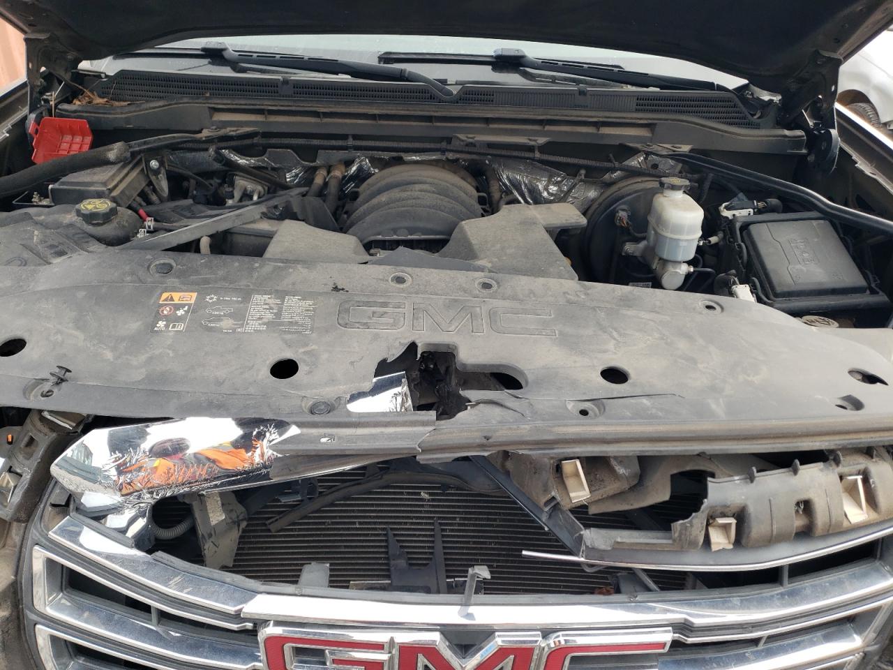 2015 GMC Sierra VIN 3GTP1UEC1FG428475 Copart auction photo, front end damage thumbnail 11
