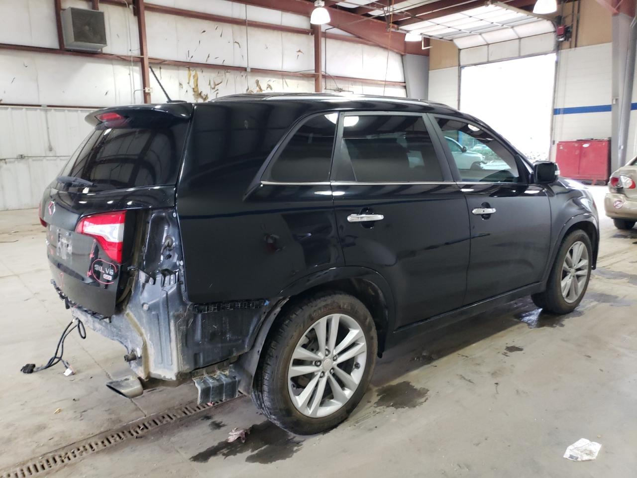 2014 KIA Sorento VIN 5XYKW4A74EG450763 Copart auction photo, rear end damage thumbnail 3