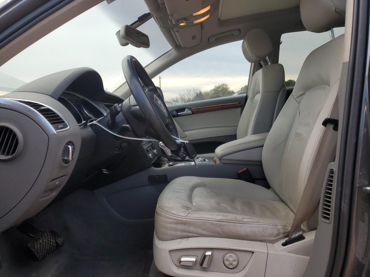 2015 Audi Q7 VIN WA1LGAFEXFD003582 Copart auction photo, front end / rear end damage thumbnail 7