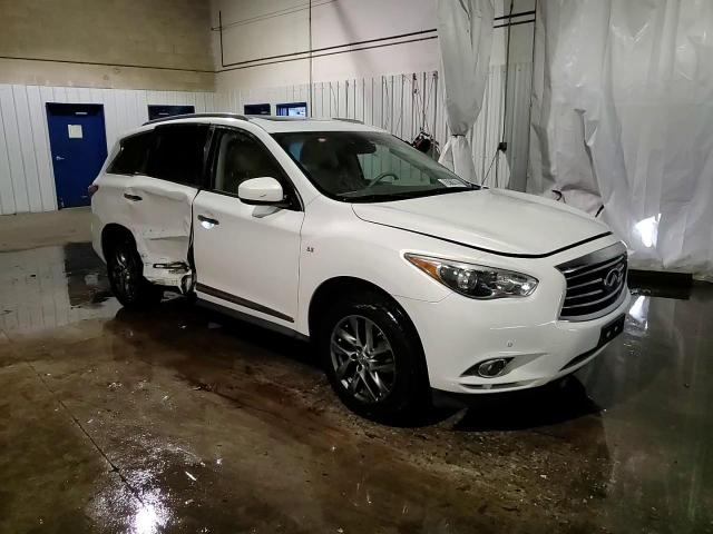 2014 Infiniti QX60 VIN 5N1AL0MM9EC532616 Copart auction photo, side damage thumbnail 14
