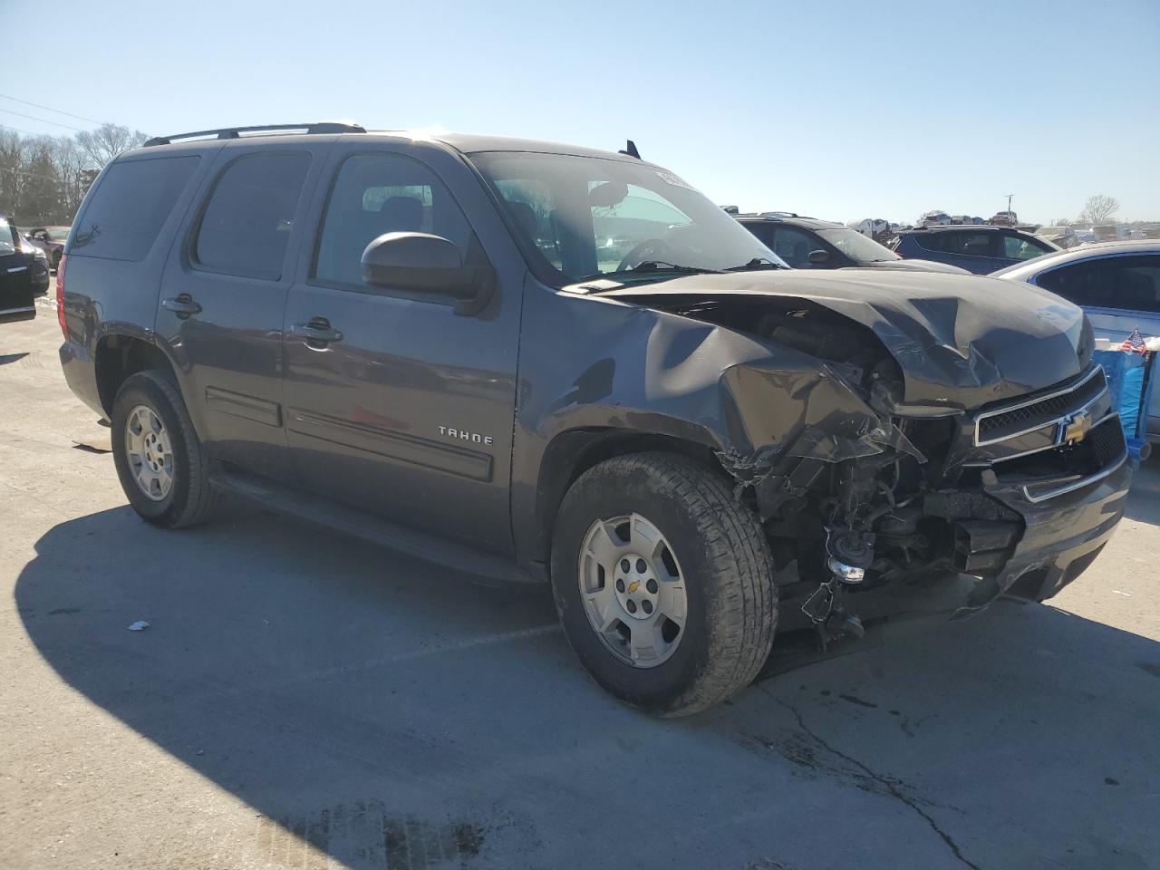 2011 Chevrolet Tahoe VIN 1GNSCAE02BR130589 Copart auction photo, front end / minor dent/scratches damage thumbnail 4