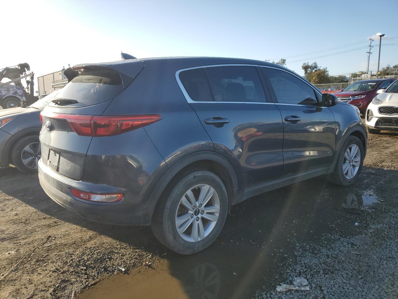 2017 KIA Sportage VIN KNDPM3AC2H7165760 Copart auction photo, vandalism / replaced vin damage thumbnail 3