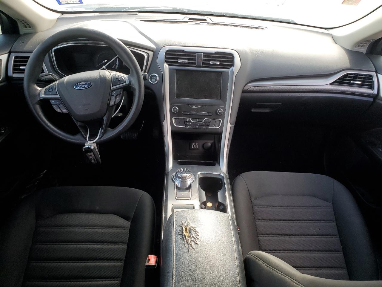 2020 Ford Fusion VIN 3FA6P0HD6LR126094 Copart auction photo, front end damage thumbnail 8