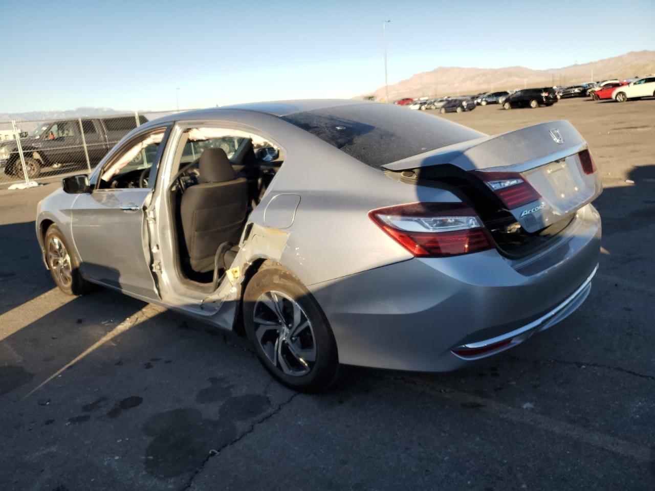 2017 Honda Accord VIN 1HGCR2F31HA255523 Copart auction photo, side damage thumbnail 2