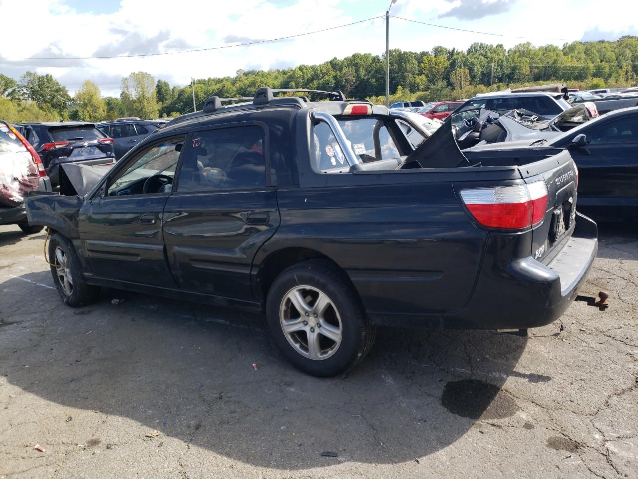 2006 Subaru Baja VIN 4S4BT62C567106935 Copart auction photo, front end damage thumbnail 2