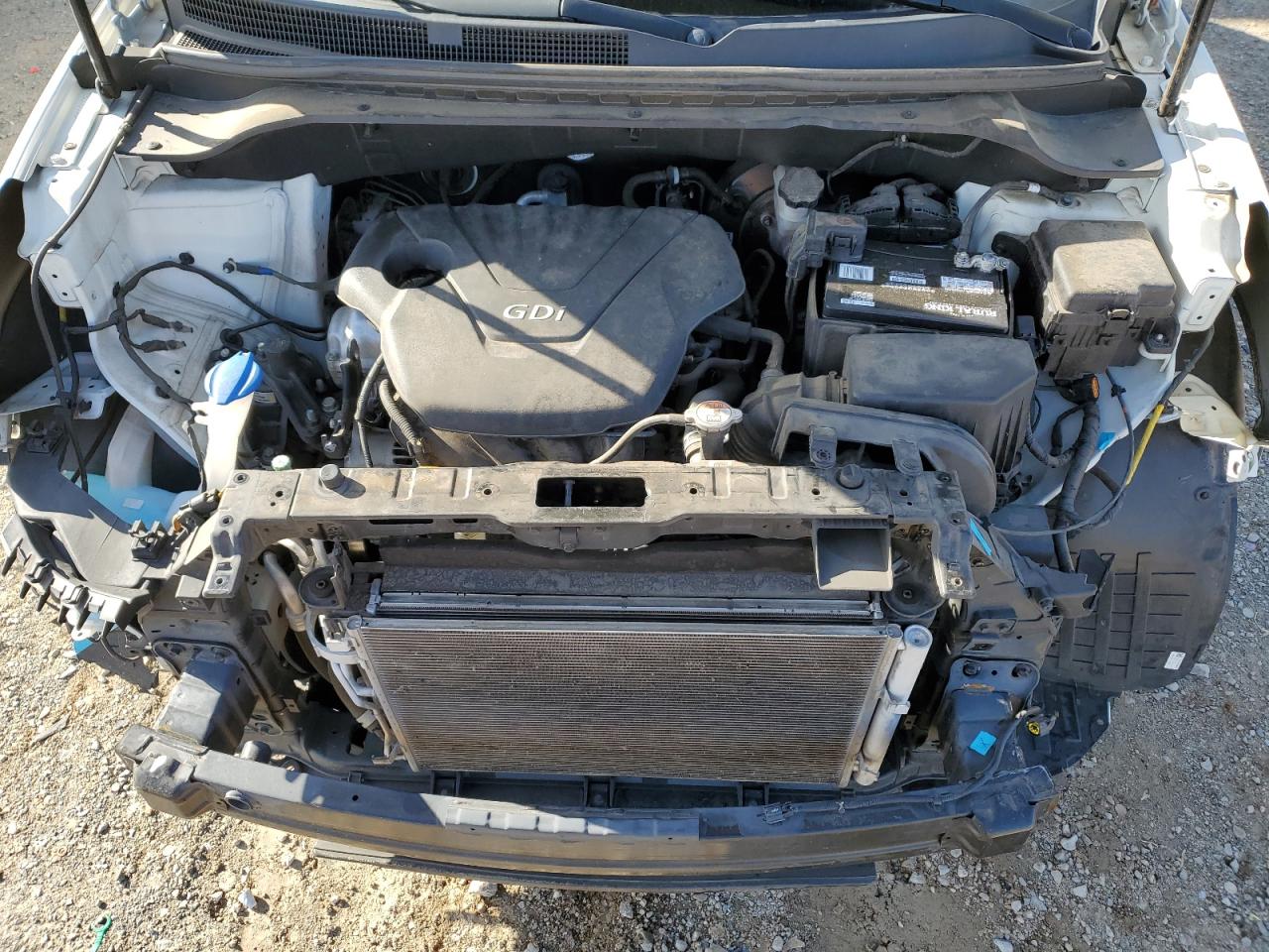 2016 KIA Soul VIN KNDJN2A2XG7287267 Copart auction photo, front end damage thumbnail 12