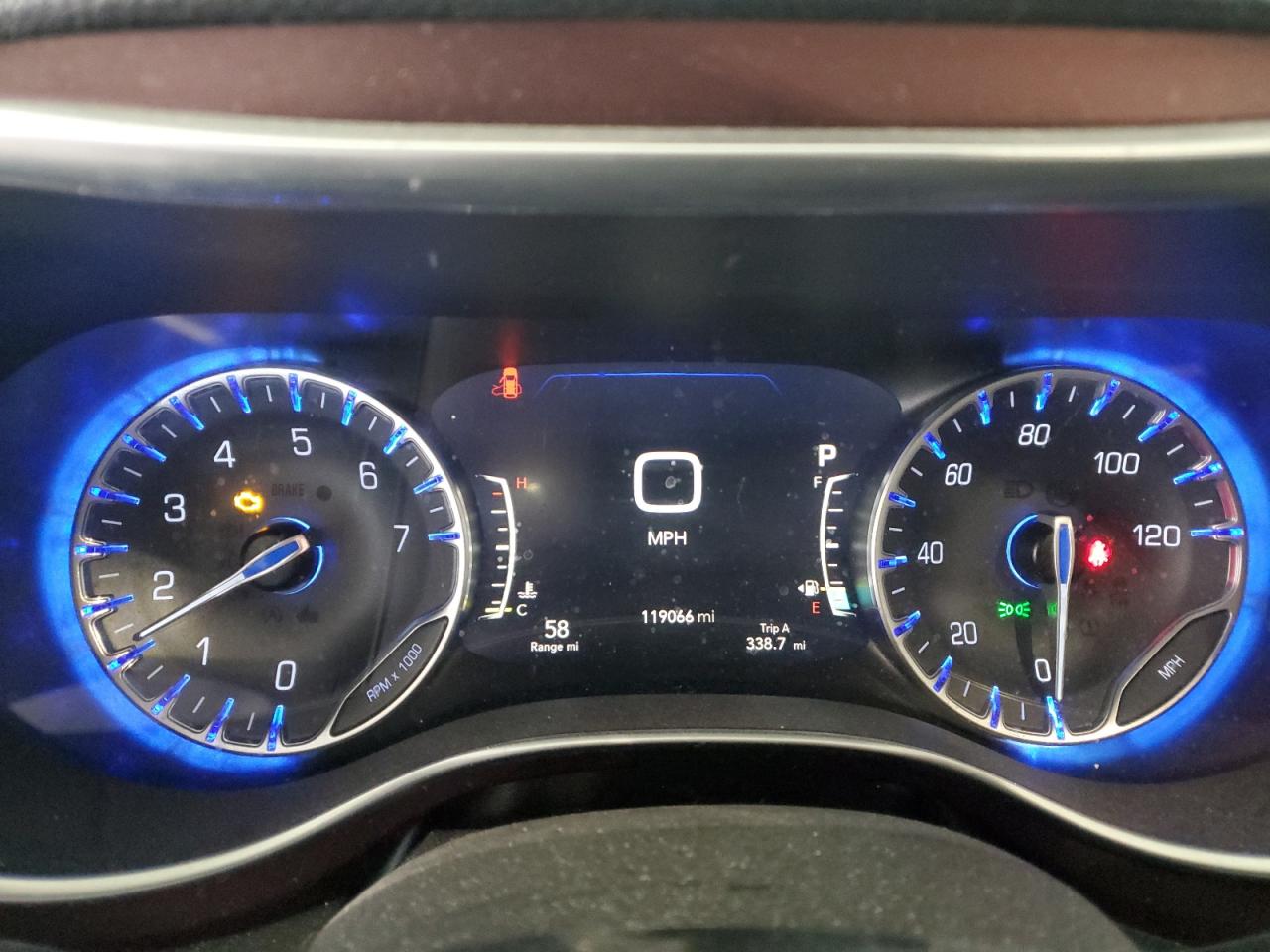 2019 Chrysler Pacifica VIN 2C4RC1GG7KR731654 Copart auction photo, front end / mechanical damage thumbnail 9