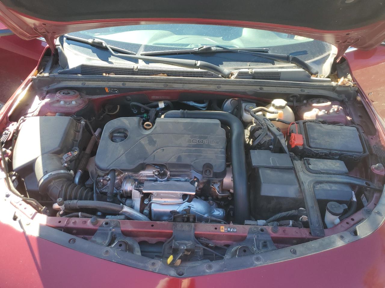 2020 Chevrolet Malibu VIN 1G1ZD5ST0LF014121 Copart auction photo, side damage thumbnail 11