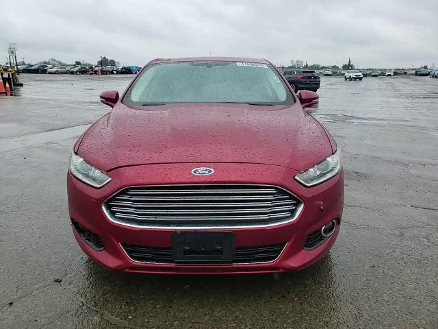 2016 Ford Fusion VIN 3FA6P0SU3GR241590 Copart auction photo, side / rear end damage thumbnail 11