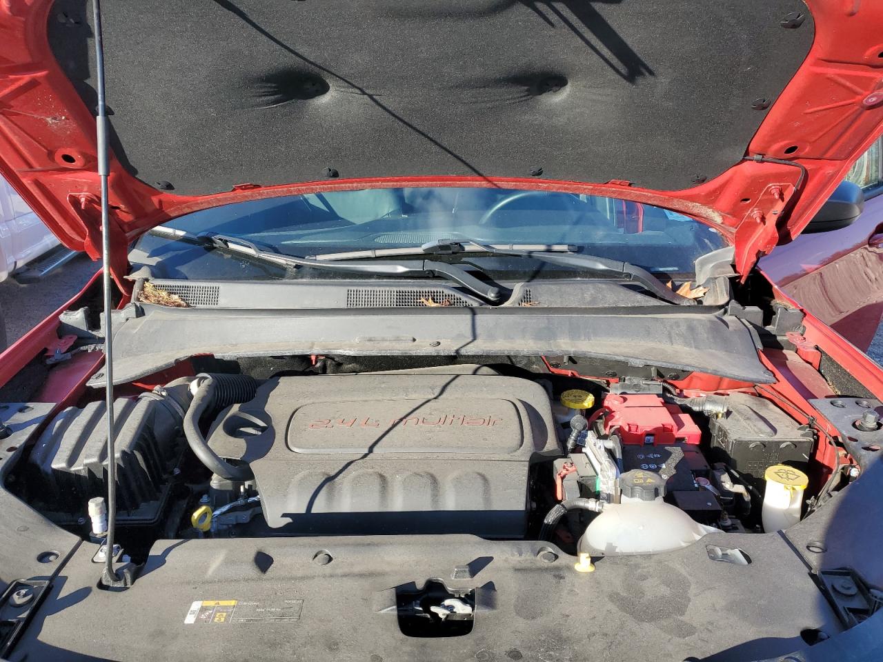 2021 Jeep Compass VIN 3C4NJCEB7MT531493 Copart auction photo, front end damage thumbnail 12