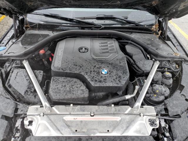 2022 BMW 4er VIN WBA63AV08NFM22082 Copart auction photo, side damage thumbnail 11