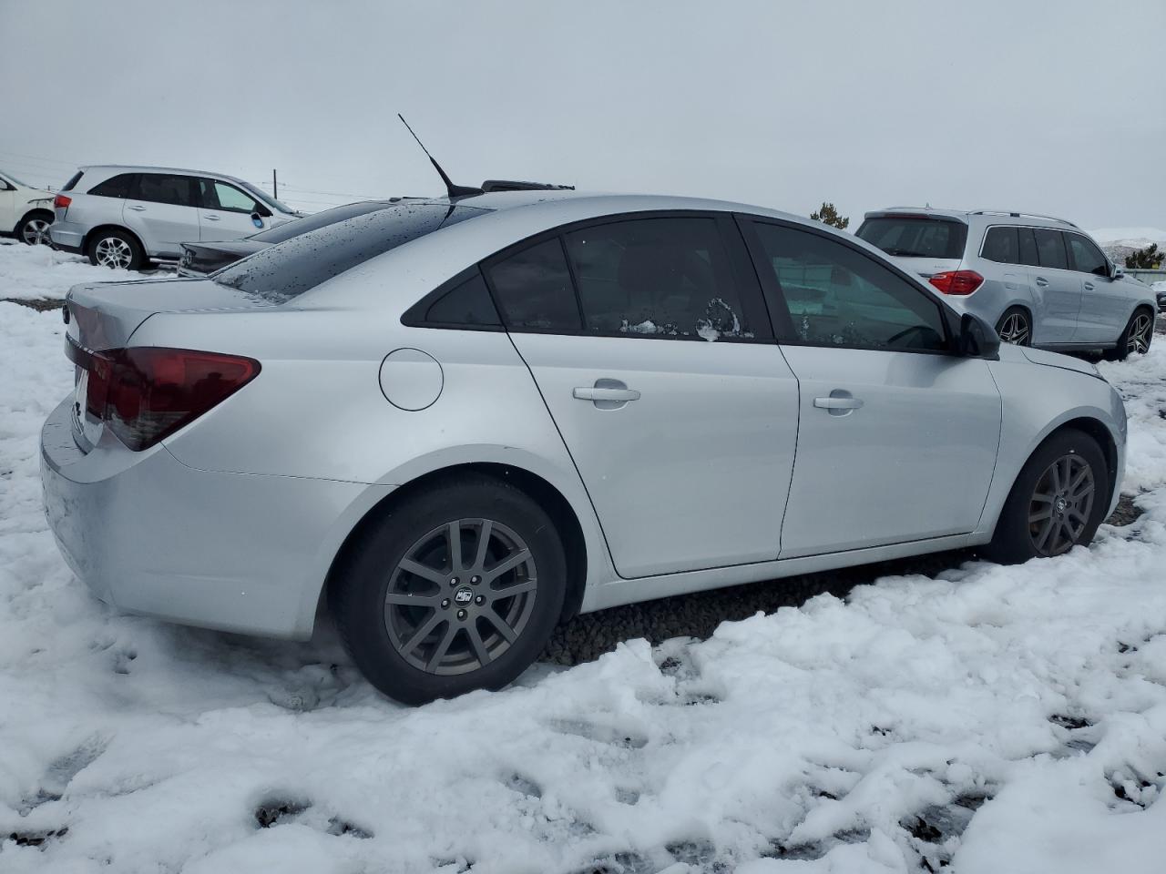 2013 Chevrolet Cruze VIN 1G1PA5SH9D7300413 Copart auction photo, side / front end damage thumbnail 3