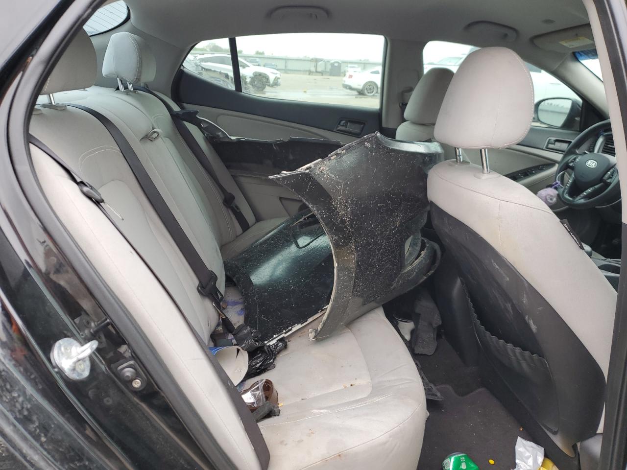 2011 KIA Optima VIN KNAGM4A71B5131172 Copart auction photo, front end / hail damage thumbnail 10