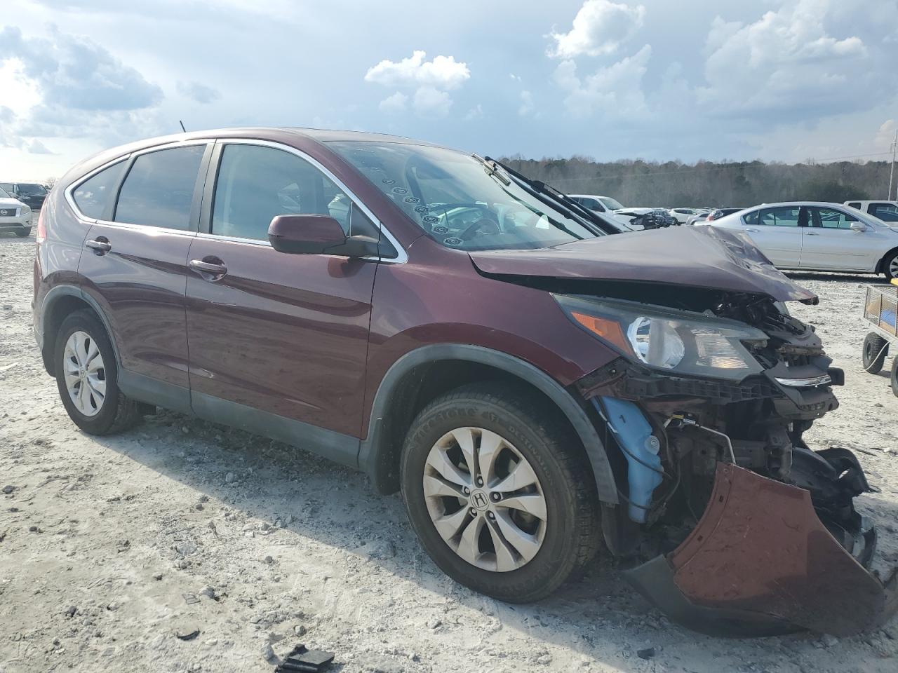 2012 Honda CR-V VIN 5J6RM3H58CL030499 Copart auction photo, front end damage thumbnail 4