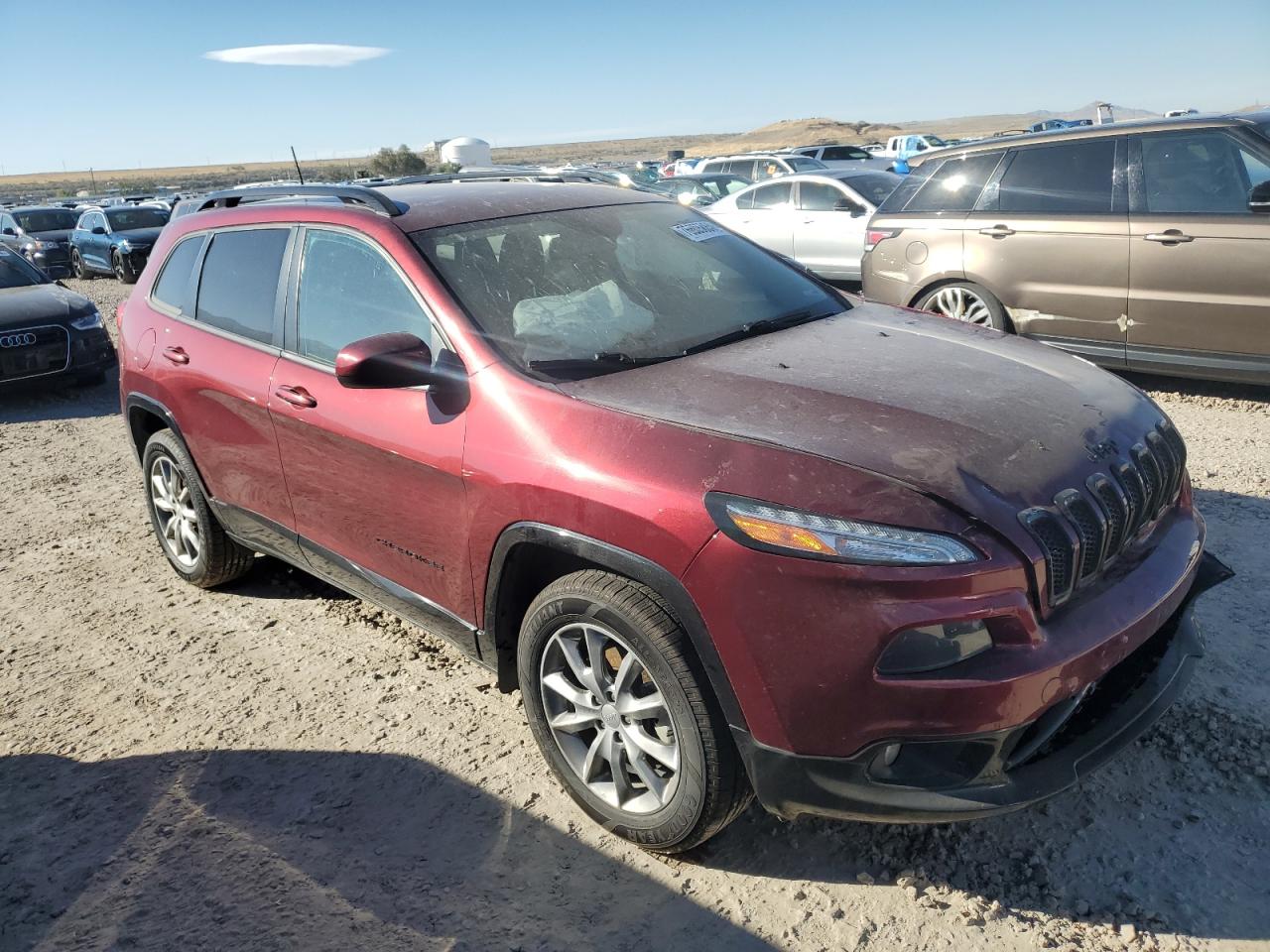 2018 Jeep Grand Cherokee VIN 1C4PJMCX5JD619148 Copart auction photo, front end damage thumbnail 4