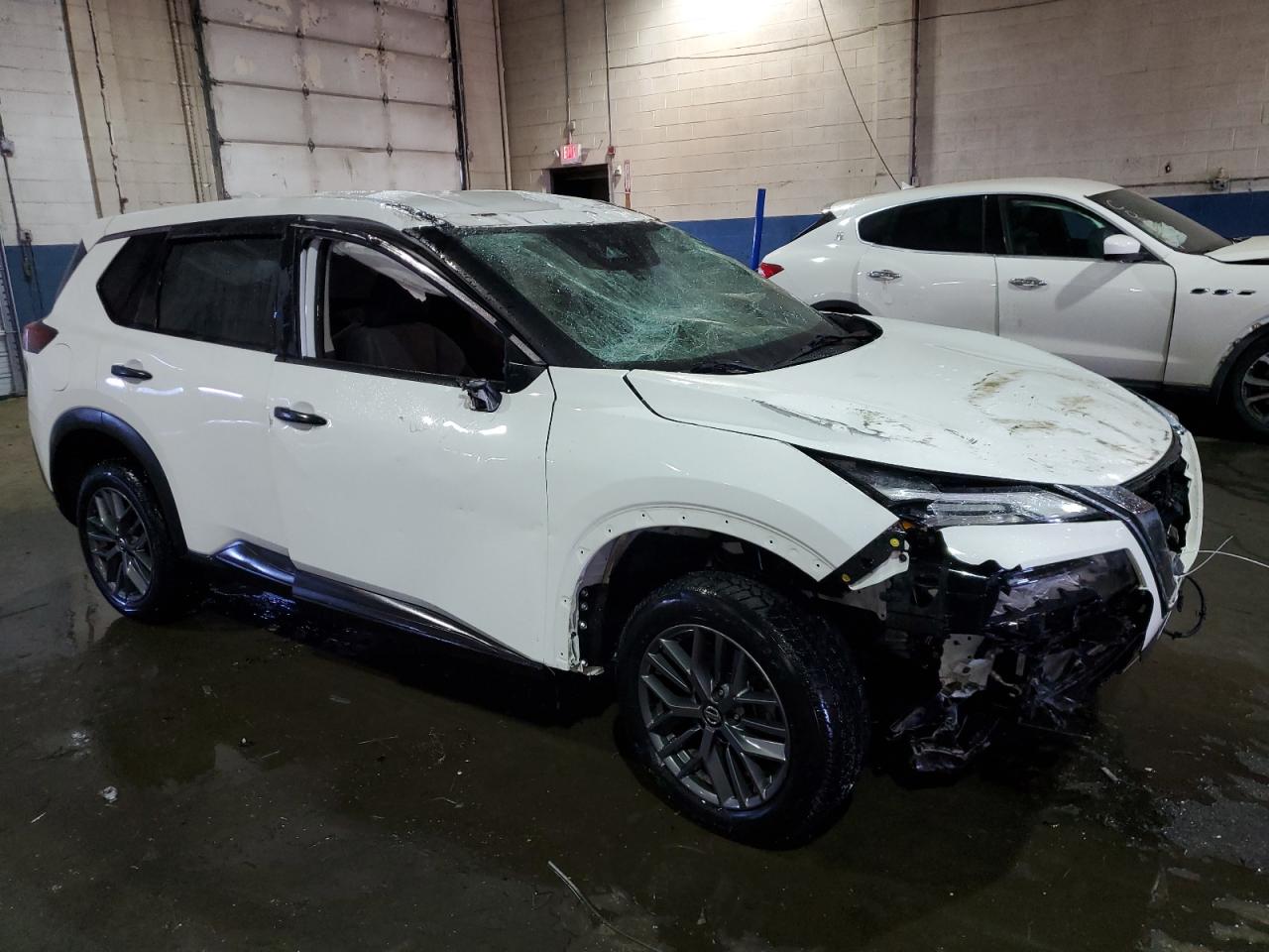 2021 Nissan Rogue VIN 5N1AT3AA9MC750131 Copart auction photo, rollover damage thumbnail 4
