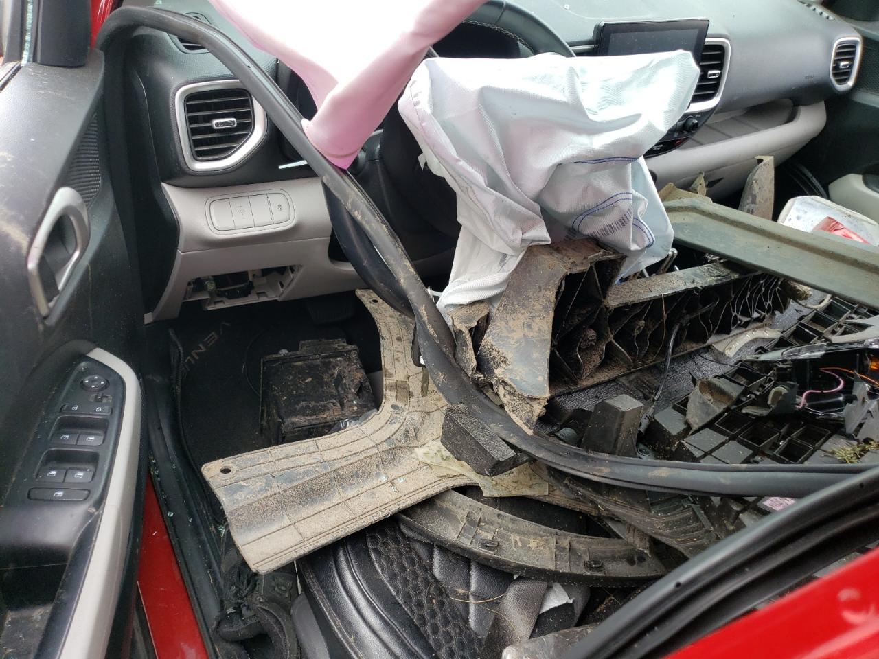 2023 Hyundai Venue VIN KMHRC8A32PU211477 Copart auction photo, rollover damage thumbnail 8