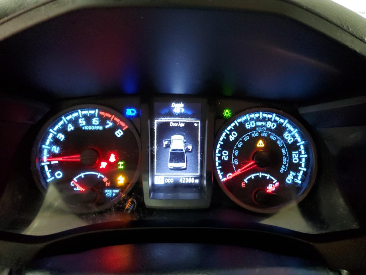 2020 Toyota Tacoma VIN 3TMCZ5AN9LM324320 Copart auction photo, front end damage thumbnail 9