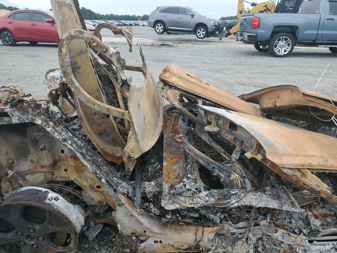 2017 Jaguar XE VIN SAJAR4BG8HA966535 Copart auction photo, burn damage thumbnail 10