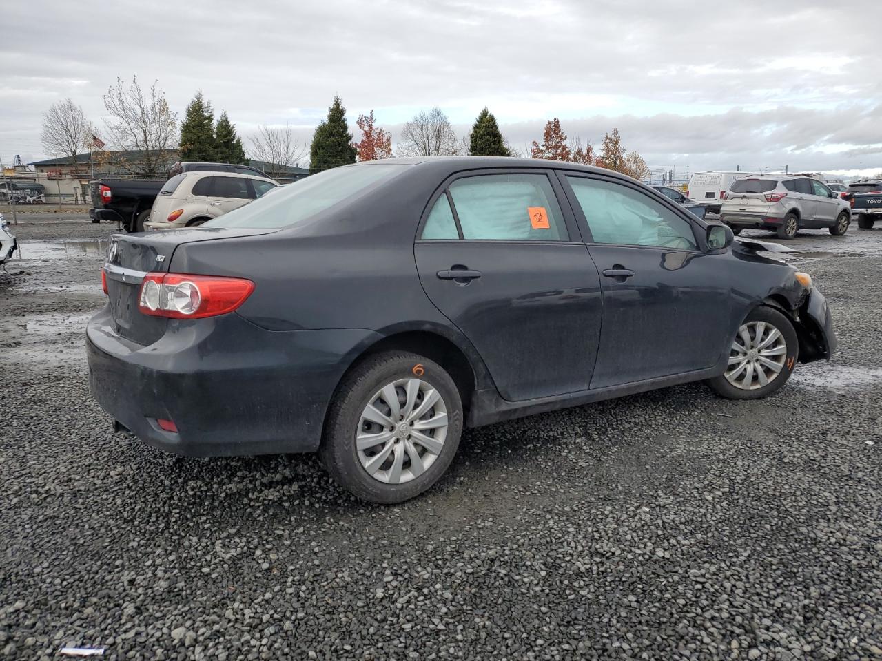 2012 Toyota Corolla VIN 2T1BU4EEXCC807337 Copart auction photo, front end / rear end damage thumbnail 3