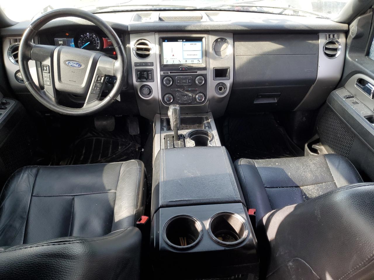 2016 Ford Expedition VIN 1FMJU1JTXGEF55537 Copart auction photo, front end / side damage thumbnail 8