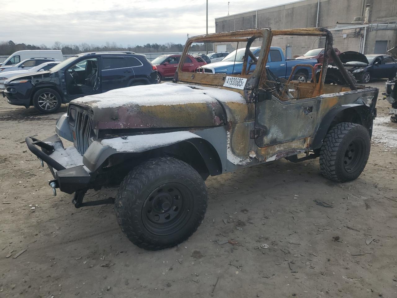 1990 Jeep Wrangler VIN 2J4FY19E1LJ550785