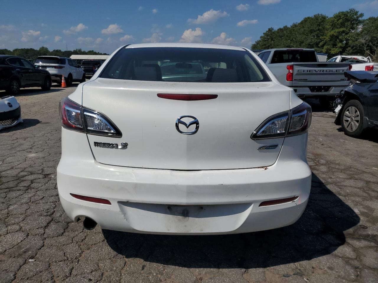 2012 Mazda 3 VIN JM1BL1V8XC1649999 Copart auction photo, front end damage thumbnail 6