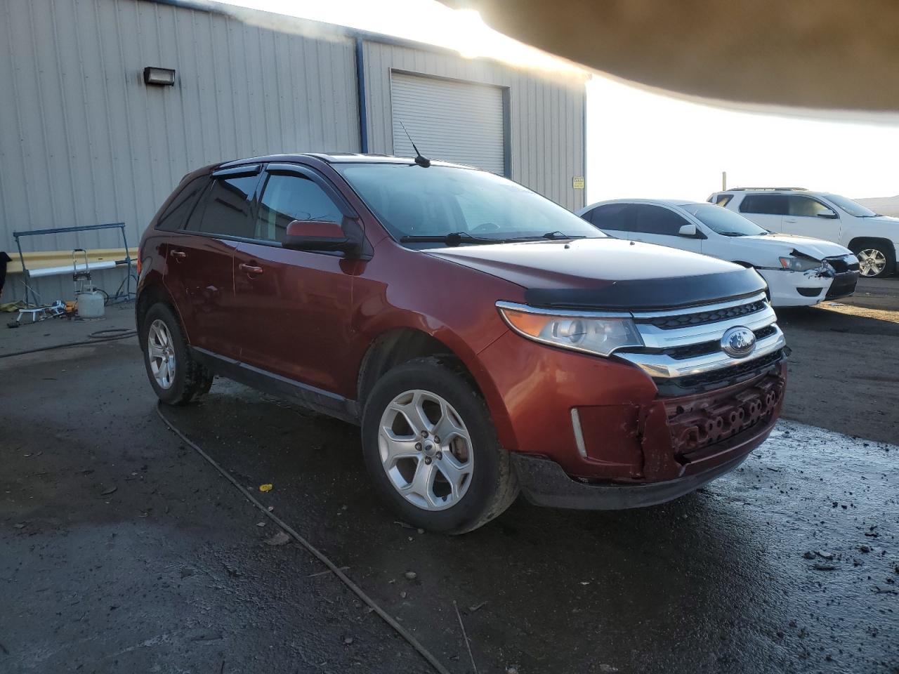 2014 Ford Edge VIN 2FMDK4JC6EBB09883 Copart auction photo, front end damage thumbnail 4