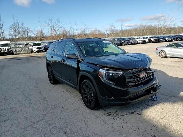 2021 GMC Terrain VIN 3GKALTEV1ML369738 Copart auction photo, side / front end damage thumbnail 15