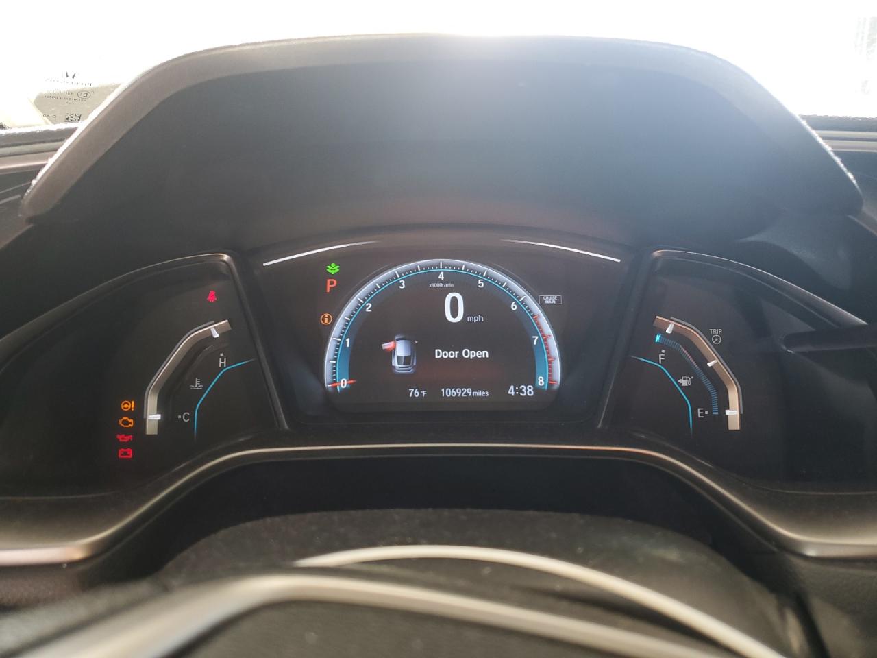 2018 Honda Civic VIN SHHFK7H57JU235607 Copart auction photo, all over / mechanical damage thumbnail 9