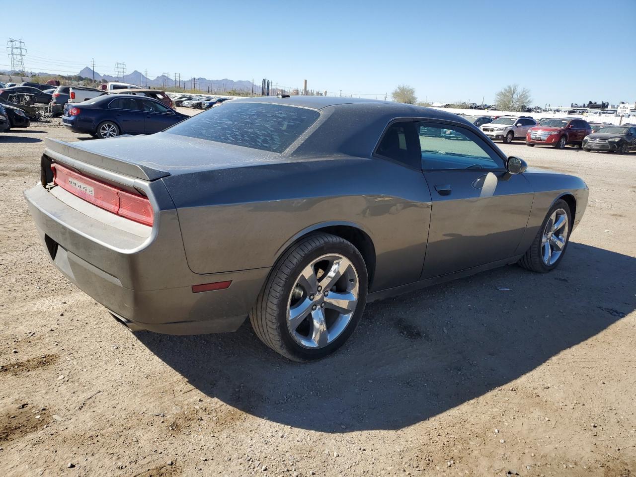 2012 Dodge Challenger VIN 2C3CDYBT1CH133734 Copart auction photo, rear end damage thumbnail 3