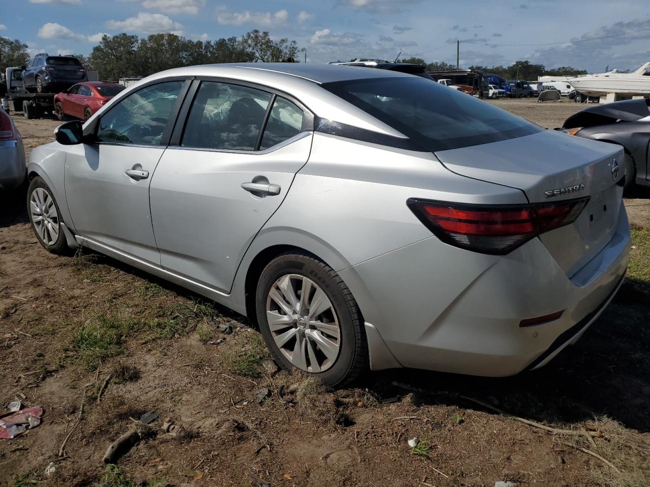 2020 Nissan Sentra VIN 3N1AB8BVXLY220605 Copart auction photo, front end damage thumbnail 2