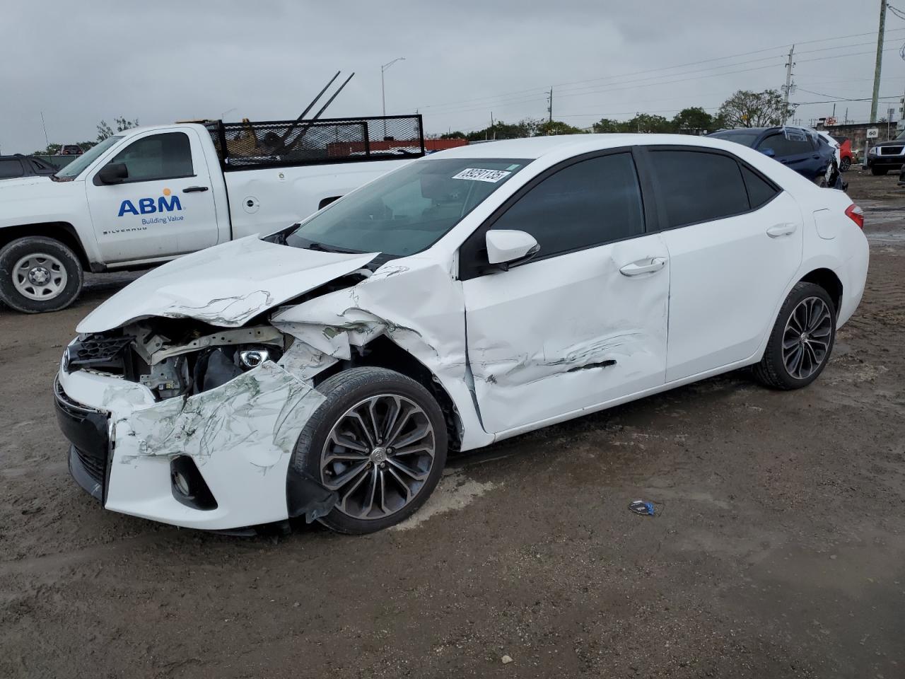 2015 Toyota Corolla VIN 5YFBURHE0FP342998