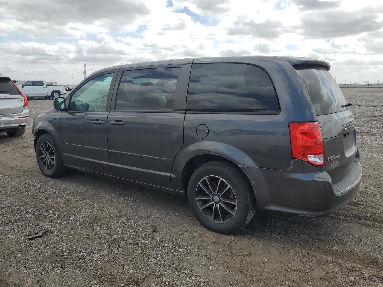 2017 Dodge Caravan VIN 2C4RDGBG7HR846125 Copart auction photo, front end / side damage thumbnail 2