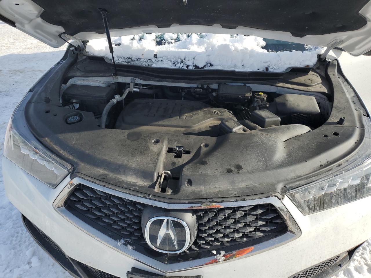 2020 Acura MDX VIN 5J8YD4H09LL800710 Copart auction photo, vandalism / front end damage thumbnail 12