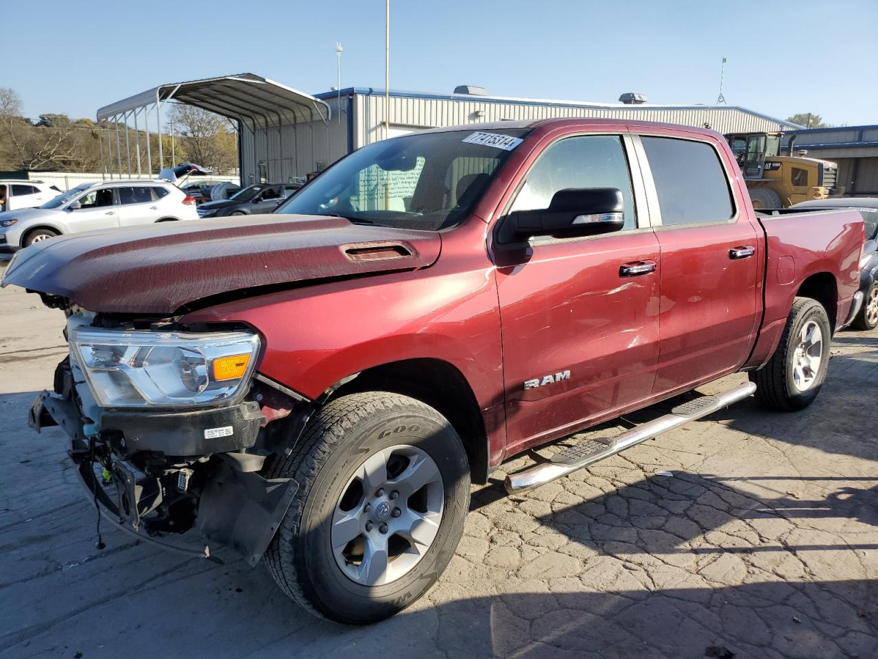 2020 RAM 1500 VIN 1C6RRFFG0LN334905