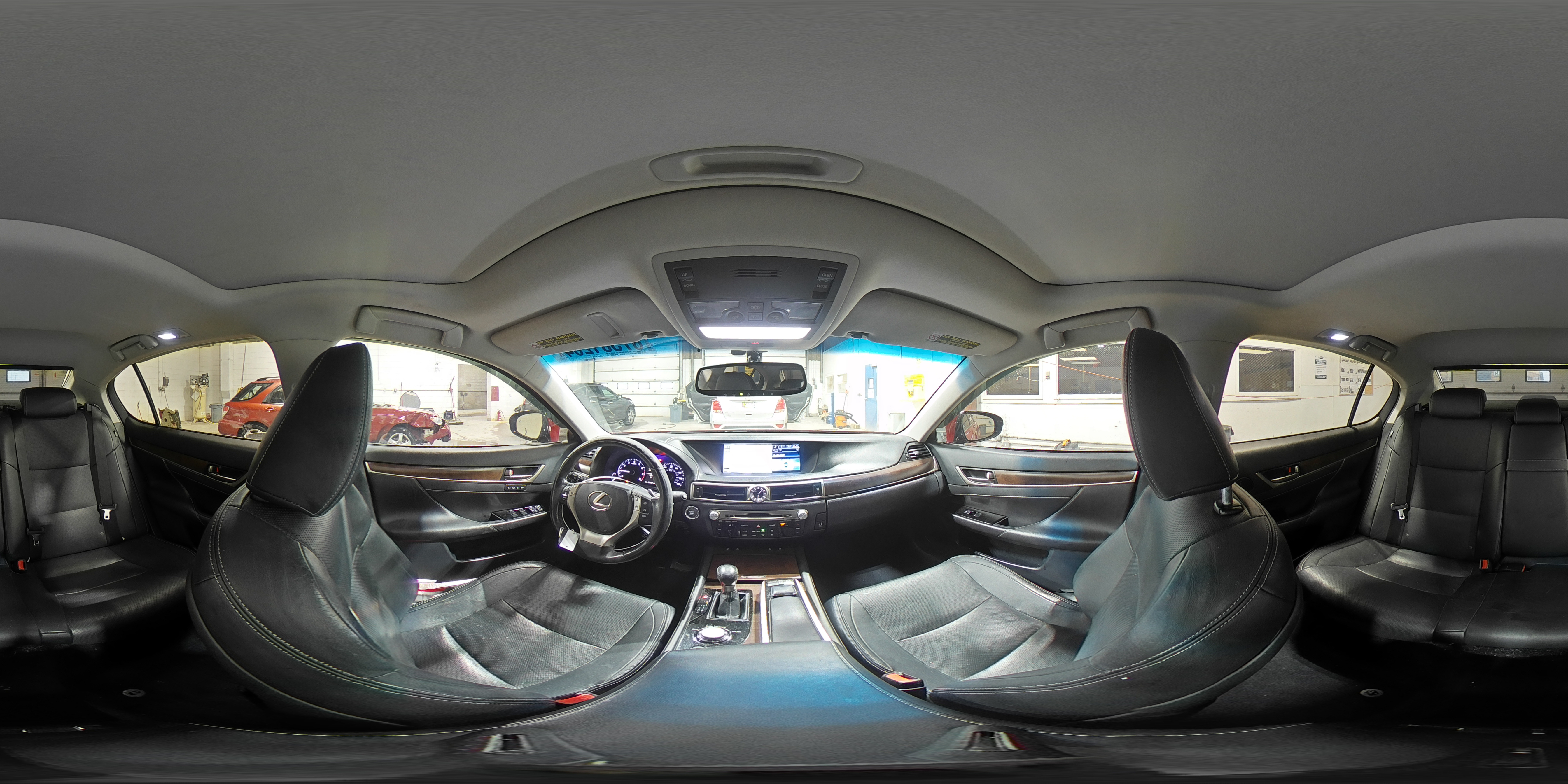 2013 Lexus GS VIN JTHCE1BL0D5004066 Copart auction photo, all over damage thumbnail 12